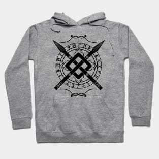 Gungnir - The Spear of Odin | Norse Pagan Symbol Hoodie